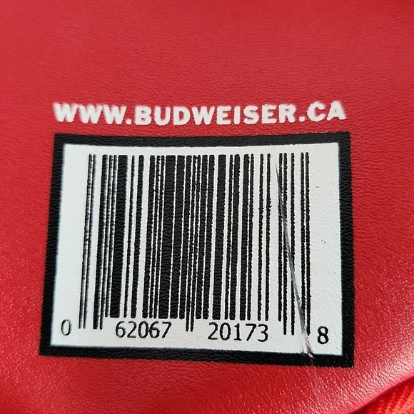 Faux Leather Red Budweiser Soft-sided Cooler Bag - Picture 10 of 12